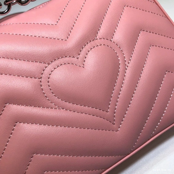 Firstbag ru Marmont mini GUCCI handle bag GG top 0715